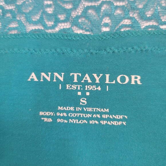 Ann Taylor abstract print V neck short sleeve cardigan camisole set size XSP - Picture 4 of 13